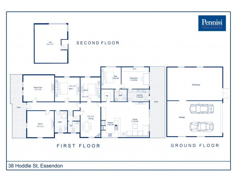 38 Hoddle Street, Essendon VIC 3040 Floorplan