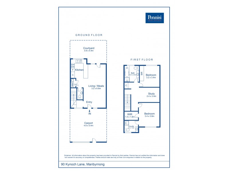 90 Kynoch Lane, Maribyrnong VIC 3032 Floorplan