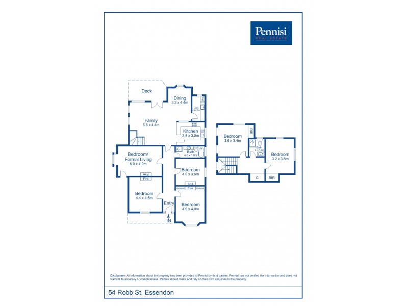 54 Robb Street, Essendon VIC 3040 Floorplan