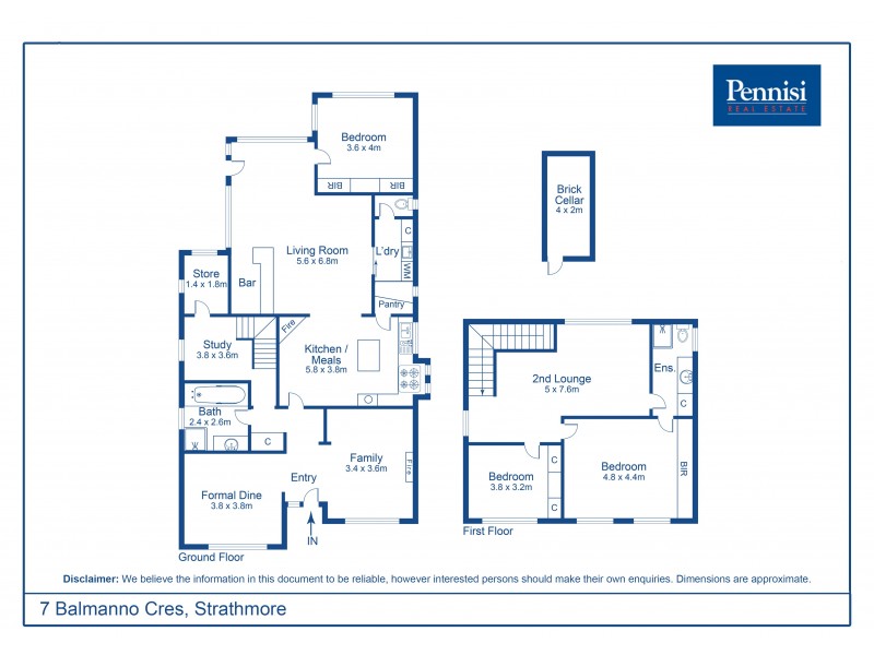 7 Balmanno Crescent, Strathmore VIC 3041 Floorplan