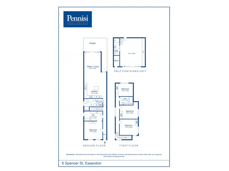 8 Spencer Street, Essendon VIC 3040 Floorplan