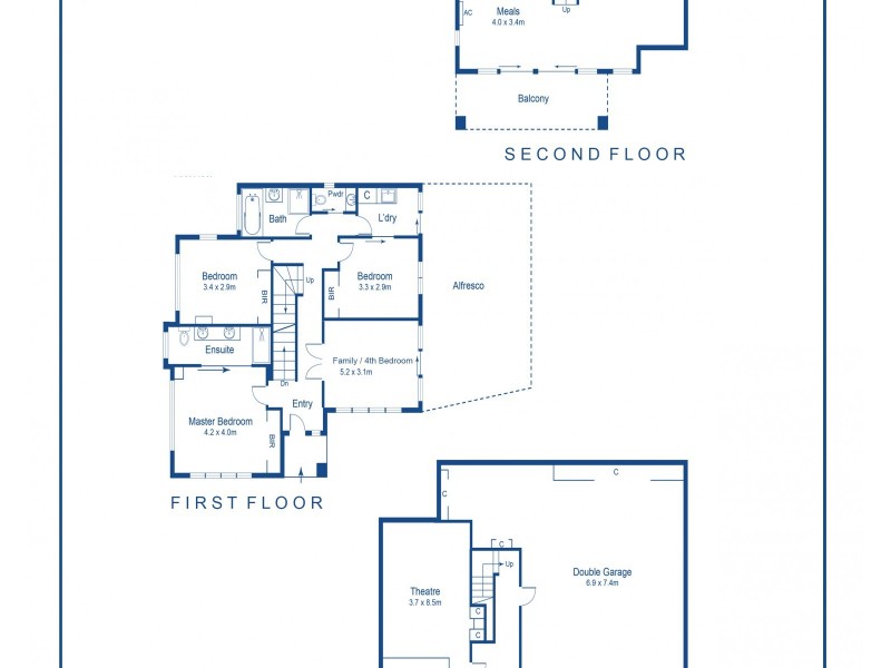 349 Napier Street, Strathmore VIC 3041 Floorplan