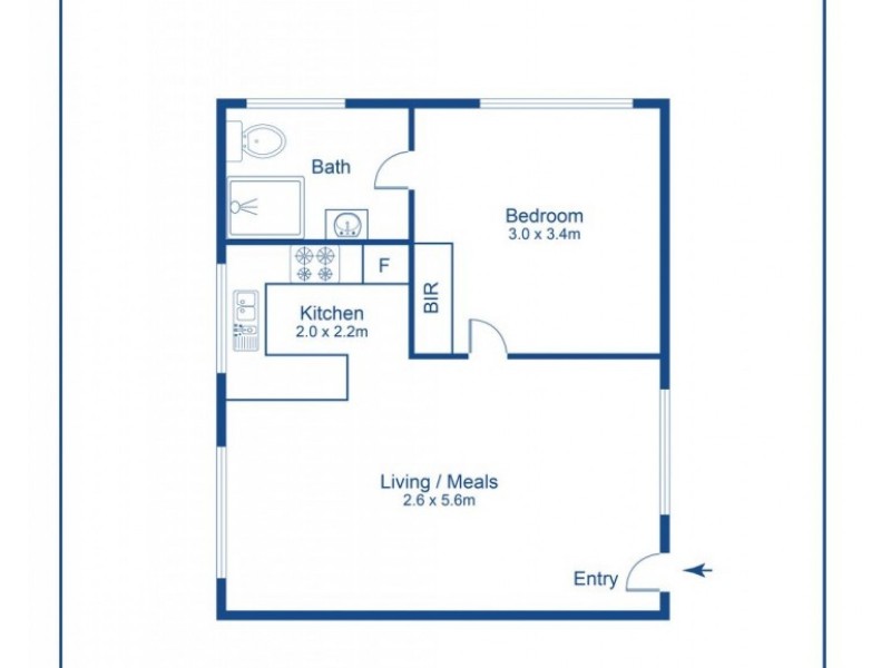 5/17 Bent Street, Brunswick West VIC 3055 Floorplan