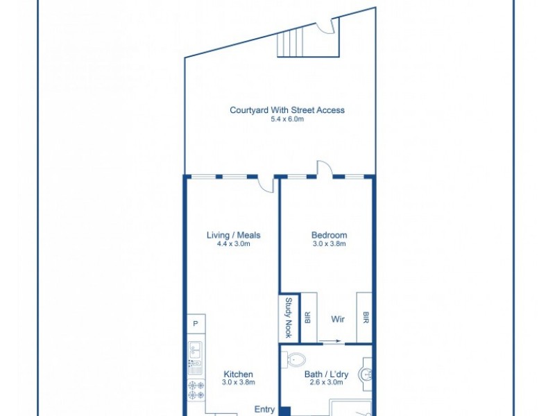 6/264 Waterdale Road, Ivanhoe VIC 3079 Floorplan