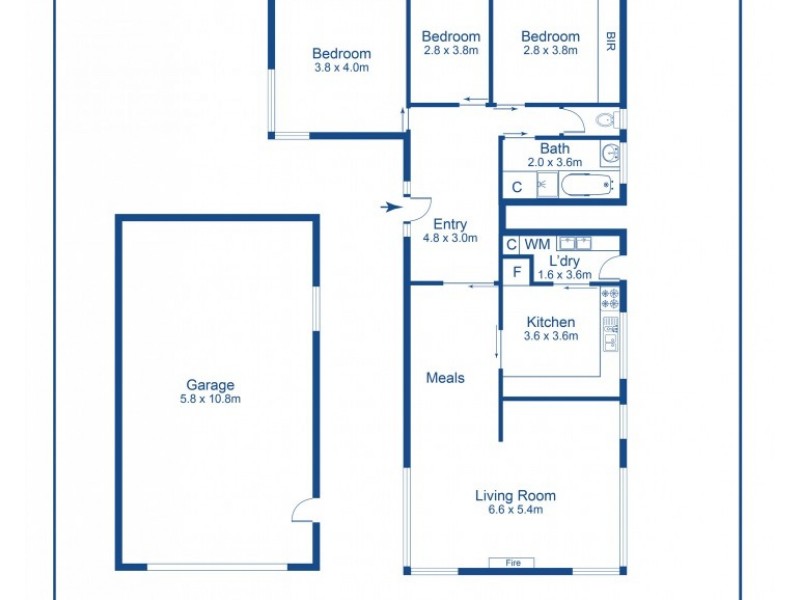 51 Victory Street, Keilor Park VIC 3042 Floorplan