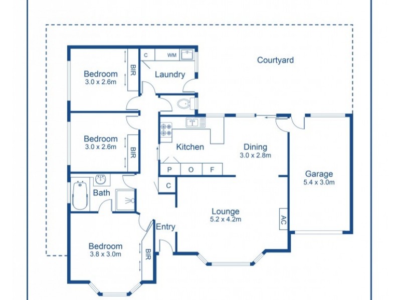 2 Irving Street, Niddrie VIC 3042 Floorplan