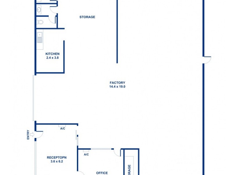 2/8 Assembly Drive, Tullamarine VIC 3043 Floorplan