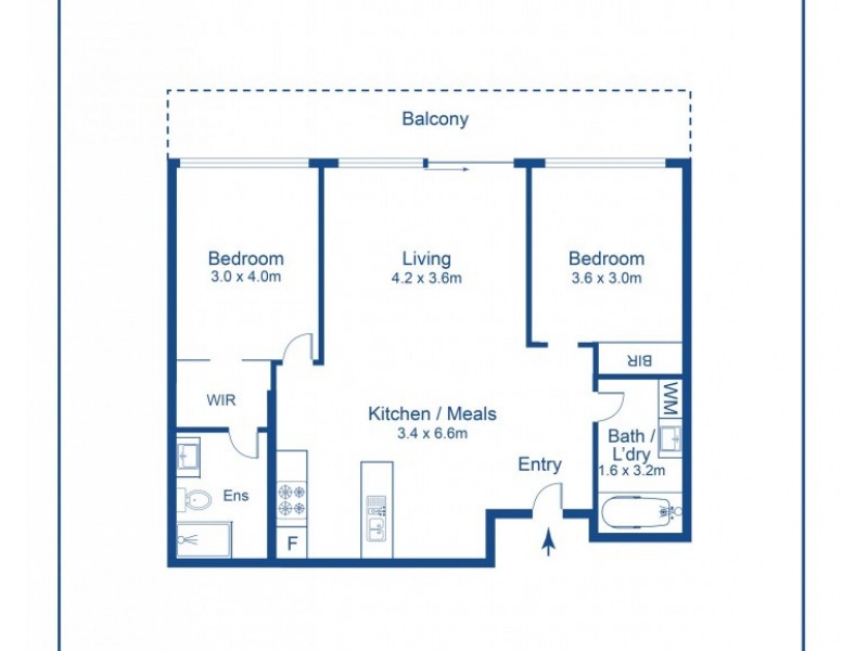 189/38 Kavanagh Street, Southbank VIC 3006 Floorplan