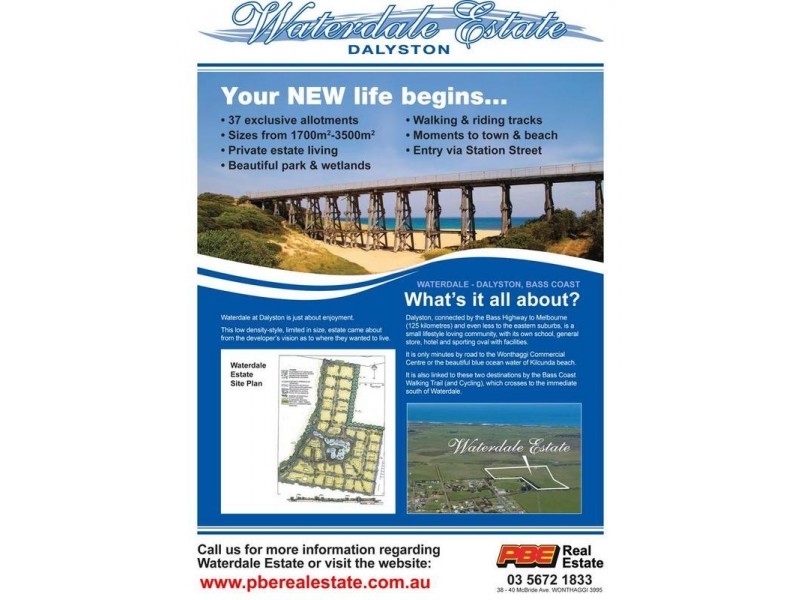 Lot 11,  Waterdale Estate, Dalyston VIC 3992