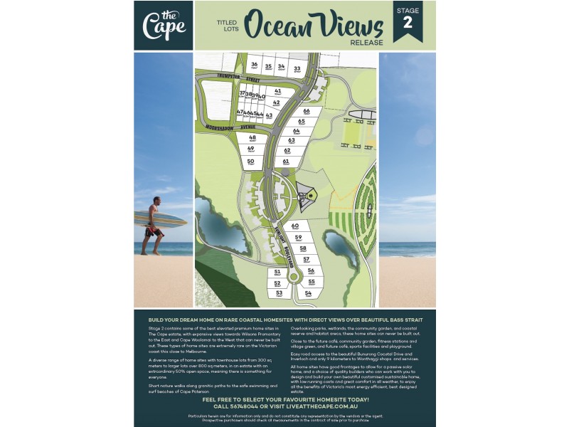 Lot 57,  SUNLIGHT BOULEVARD, Cape Paterson VIC 3995