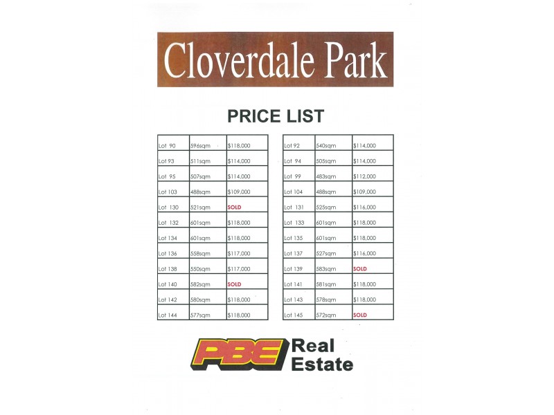 Lot 103 Cloverdale Park, Dalyston VIC 3992
