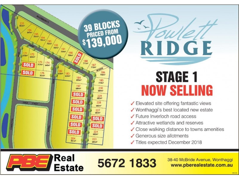Lot 232 Powlett Ridge Estate, Wonthaggi VIC 3995
