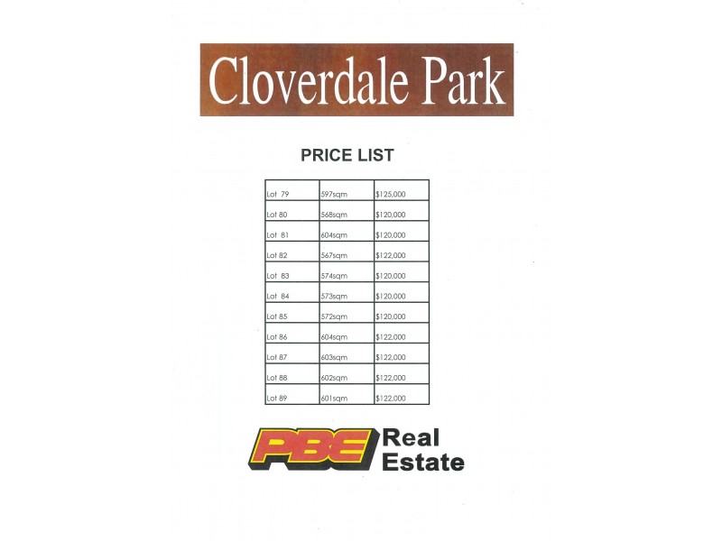 Lot 84 Cloverdale Park, Dalyston VIC 3992