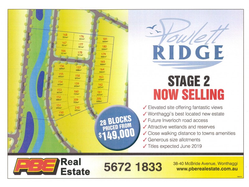 Lot 166 Powlett Ridge Estate, Wonthaggi VIC 3995