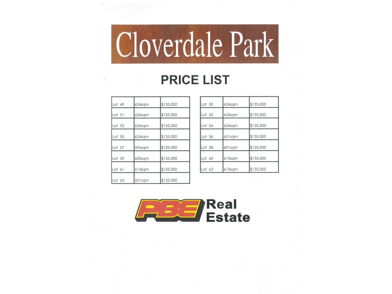 Lot 60 Cloverdale Park, Dalyston VIC 3992