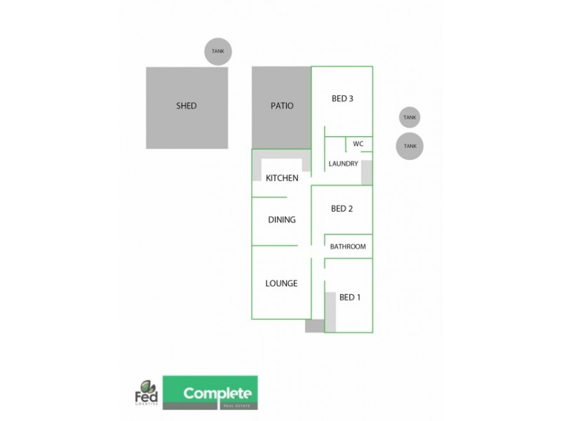 11 Millard Way, Kalangadoo SA 5278 Floorplan
