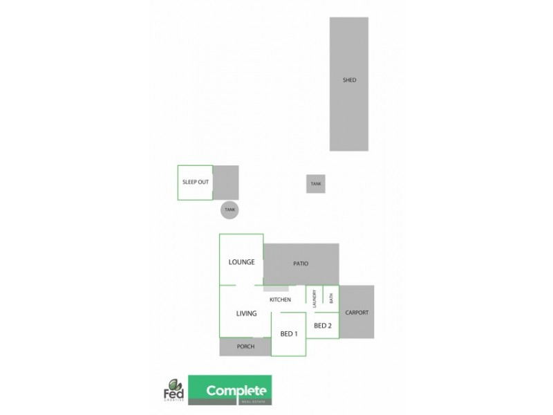 8 Millard Street, Donovans SA 5291 Floorplan