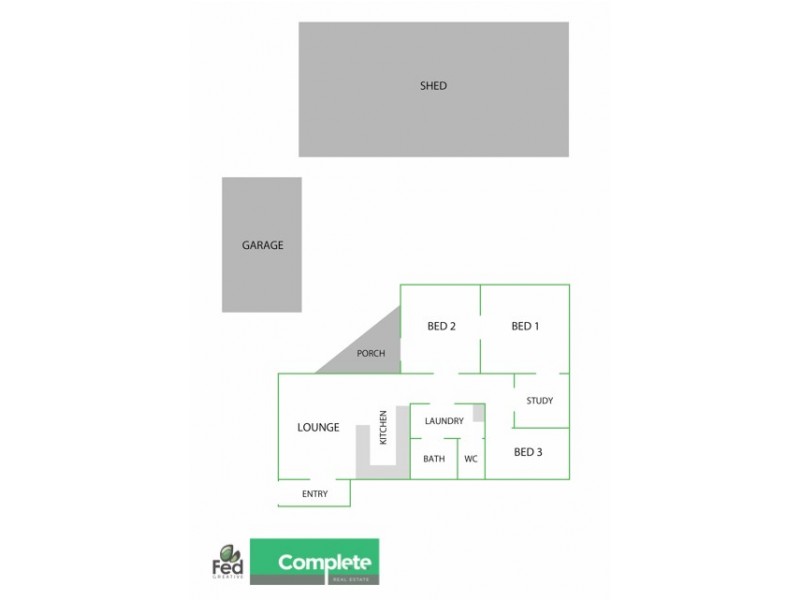 34 Compton Street – Port MacDonnell, Port Macdonnell SA 5291 Floorplan