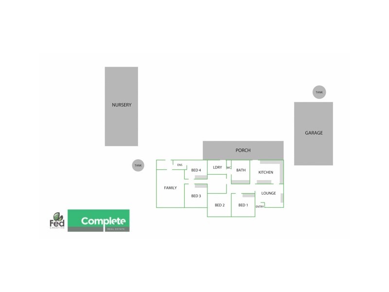 802 Peweena Road, Mingbool SA 5291 Floorplan