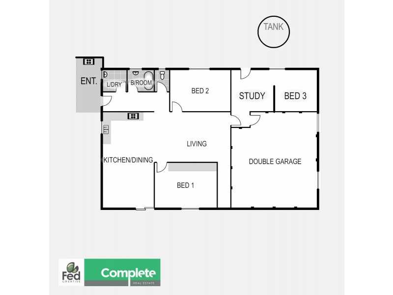 9 Compton Rise Crescent, Suttontown SA 5291 Floorplan
