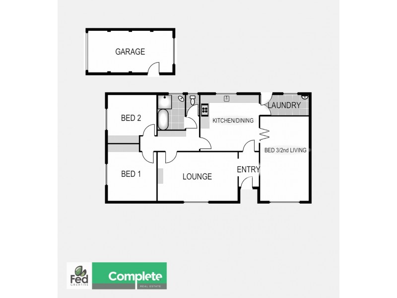 1/26 Doughty Street, Mount Gambier SA 5290 Floorplan