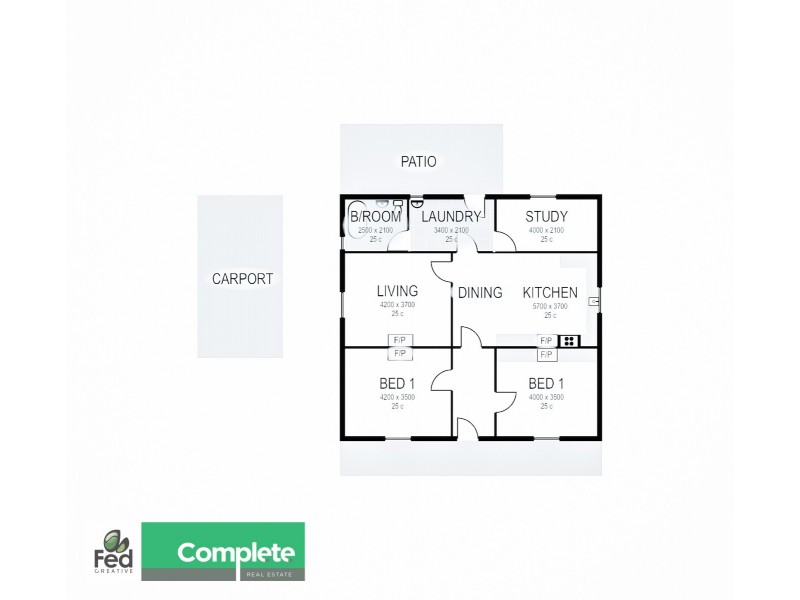 1/53 Bertha Street, Mount Gambier SA 5290 Floorplan