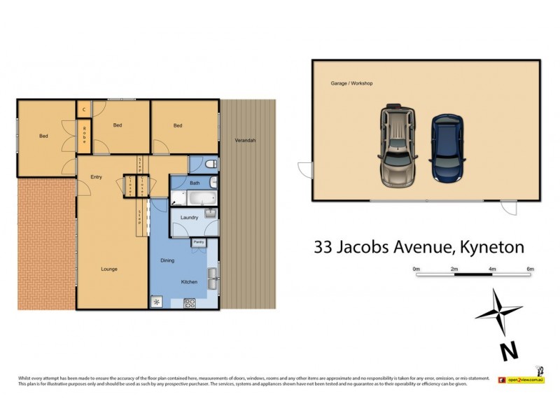 33 Jacobs Avenue, Kyneton VIC 3444 Floorplan