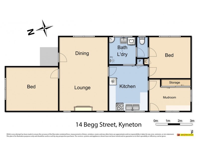 14 Begg Street, Kyneton VIC 3444 Floorplan