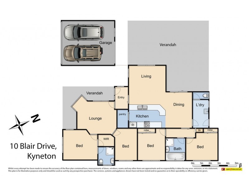10 Blair Drive, Kyneton VIC 3444 Floorplan