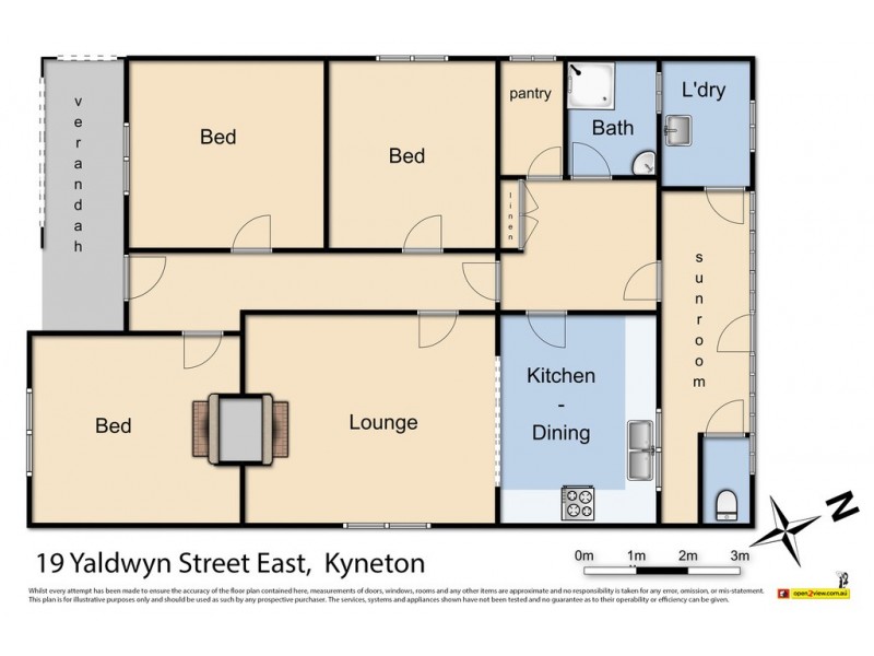 19 Yaldwyn Street East, Kyneton VIC 3444 Floorplan