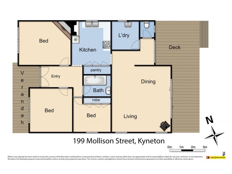 199 Mollison Street, Kyneton VIC 3444 Floorplan