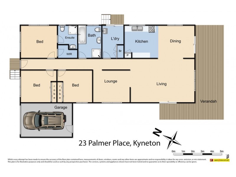 23 Palmer Place, Kyneton VIC 3444 Floorplan