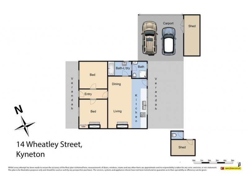 14 Wheatley Street, Kyneton VIC 3444 Floorplan