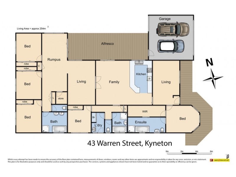 43 Warren Street, Kyneton VIC 3444 Floorplan