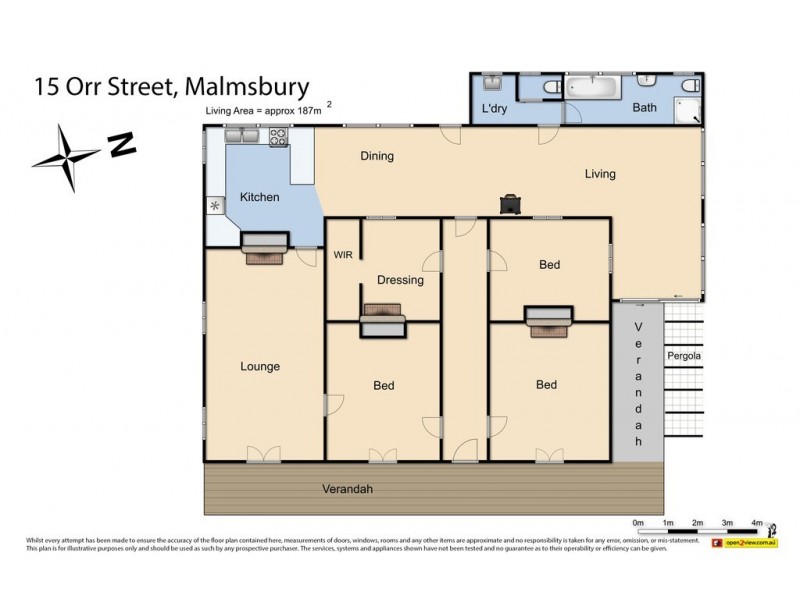 15 Orr Street, Malmsbury VIC 3446 Floorplan