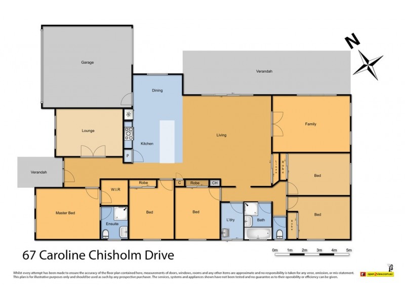 67 Caroline Chisholm Drive, Kyneton VIC 3444 Floorplan