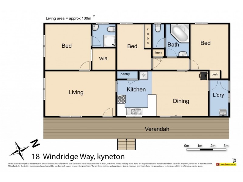 18 Windridge Way, Kyneton VIC 3444 Floorplan