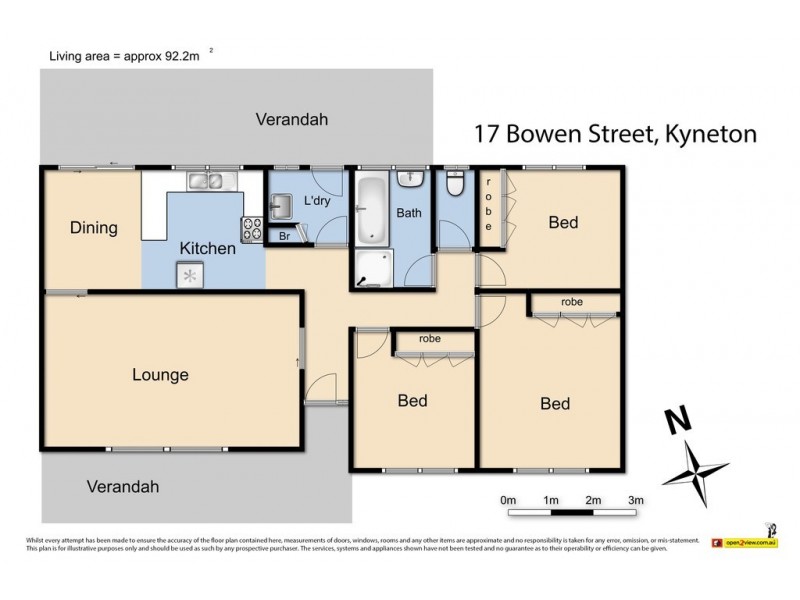 17 Bowen Street, Kyneton VIC 3444 Floorplan