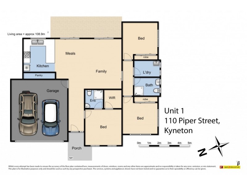 1/110 Piper Street, Kyneton VIC 3444 Floorplan