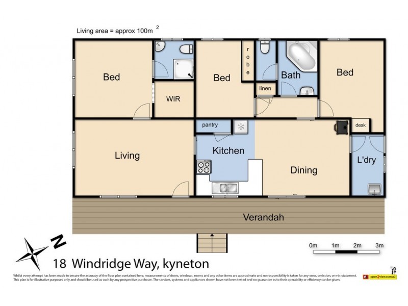 18 Windridge Way, Kyneton VIC 3444 Floorplan