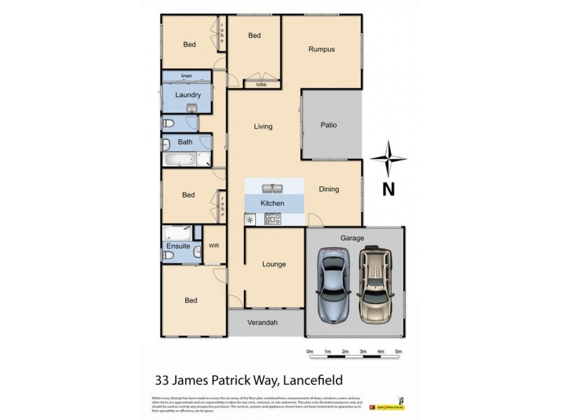 33 James Patrick Way, Lancefield VIC 3435 Floorplan