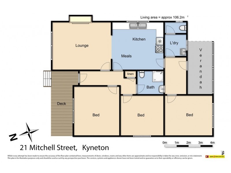 21 Mitchell Street, Kyneton VIC 3444 Floorplan