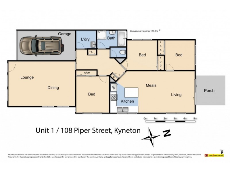 1/108 Piper Street, Kyneton VIC 3444 Floorplan