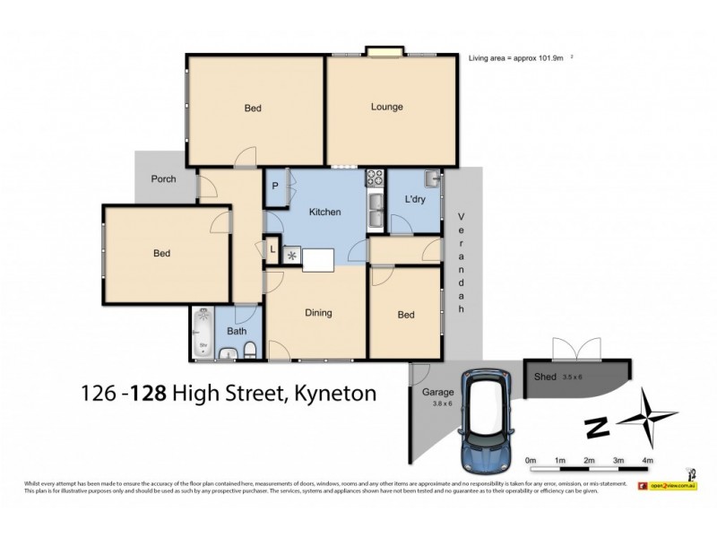 126-128 Hign Street, Kyneton VIC 3444 Floorplan