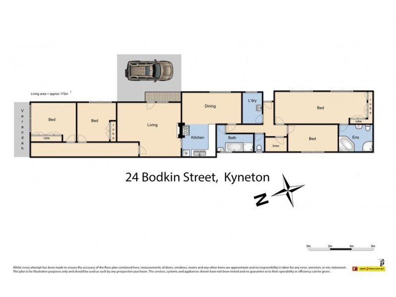 24 Bodkin Street, Kyneton VIC 3444 Floorplan