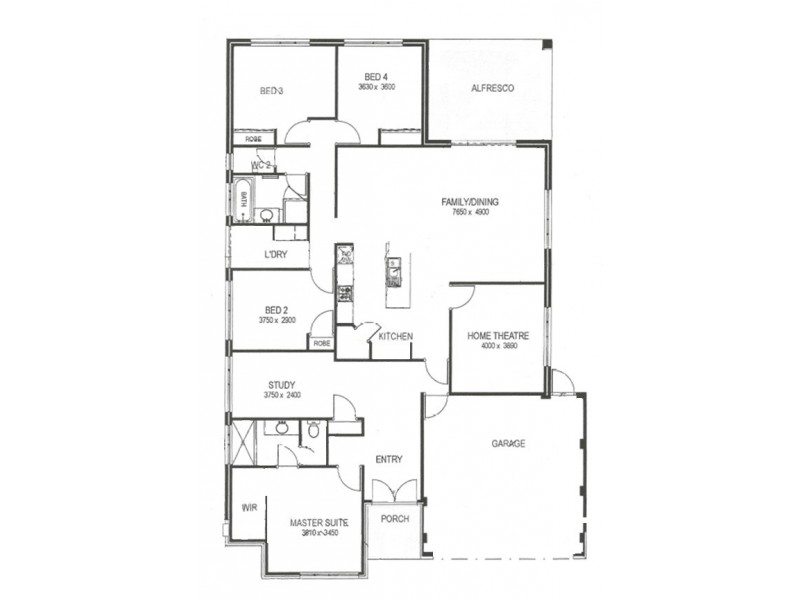 73 Kellogg Drive, Piara Waters WA 6112 Floorplan