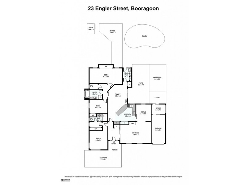 23 Engler St, Booragoon WA 6154 Floorplan