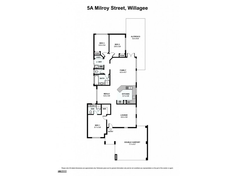 5a Milroy St, Willagee WA 6156 Floorplan