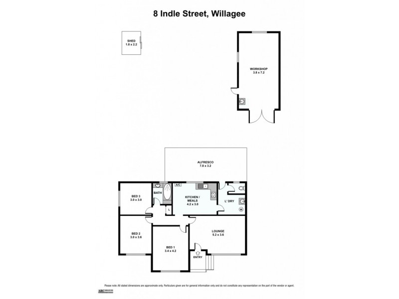 8 Indle St, Willagee WA 6156 Floorplan