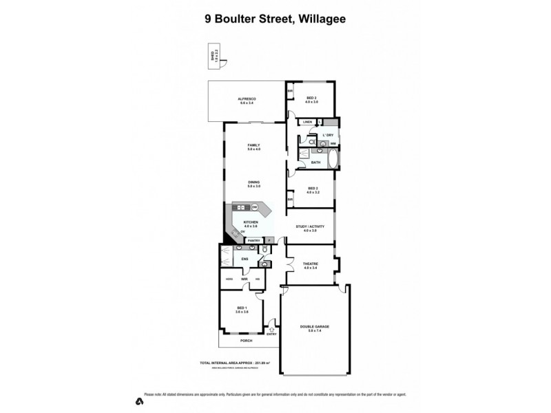 9 Boulter St, Willagee WA 6156 Floorplan